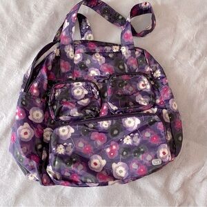 Lug Puddle Jumper lightweight floral tote bag